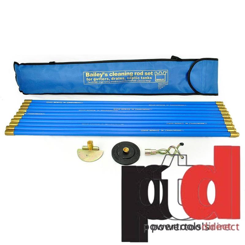 Bailey 5431 Universal Cleaning Rod Set - 3 Tools
