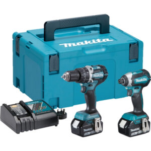 Makita DLX2180TJ 18V LXT 2 Piece Brushless Kit (2 x 5.0Ah Li-Ion batts)