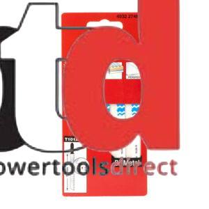 Milwaukee 4932274651 T101A SP Metal Jigsaw Blades - Pack of 5