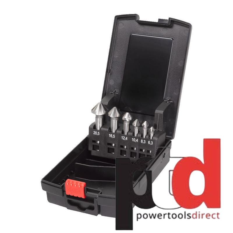 Milwaukee 4932493575 6pc HSS Cobalt Countersink Set