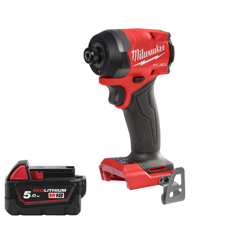 Milwaukee M18FID3-0 18v *FID3* Impact Driver - NEW GEN - Naked & 5.0ah Battery