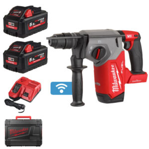 Milwaukee M18ONEFHX-552X 18v SDS Plus Hammer Drill Kit