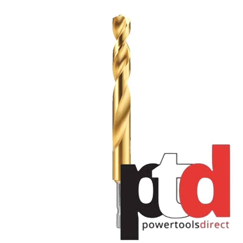 Milwaukee Red Hex Shockwave HSS-TIN Metal Drill Bits